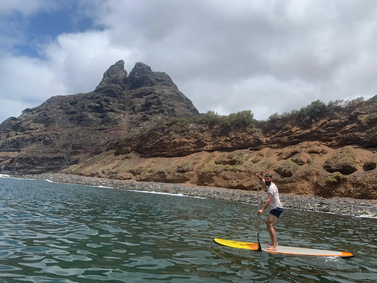 Paddle surf en la costa norte de Tenerife